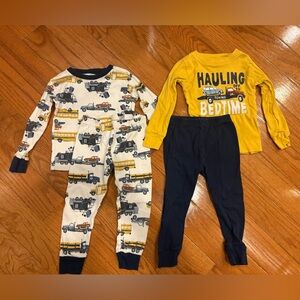 Carter's Kids Trucks Pajamas Sets - 2T